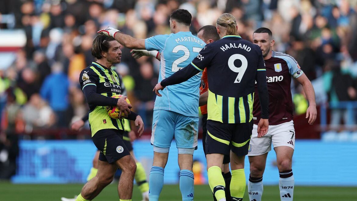 Revealed: What Emi Martinez shouted at Jack Grealish that started heated altercation in Aston Villa tunnel during win over Man City