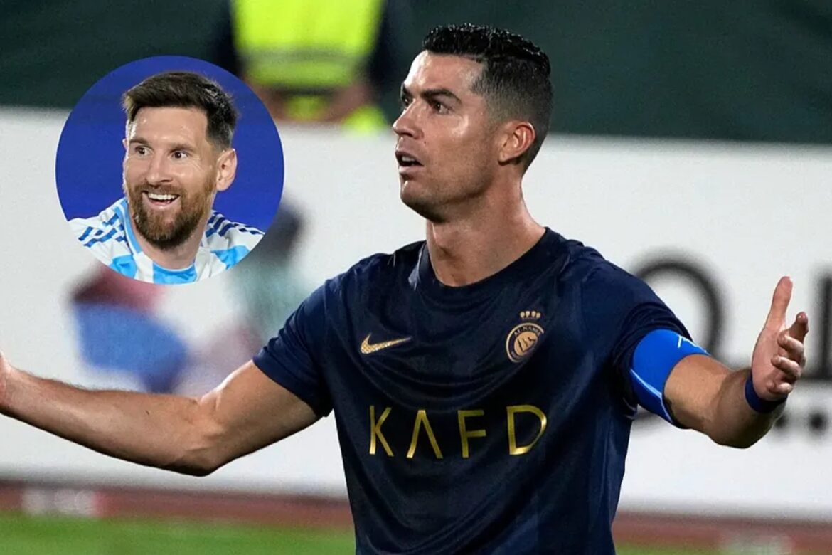 This is how Cristiano Ronaldo reacts when he is told that Messi is better than him