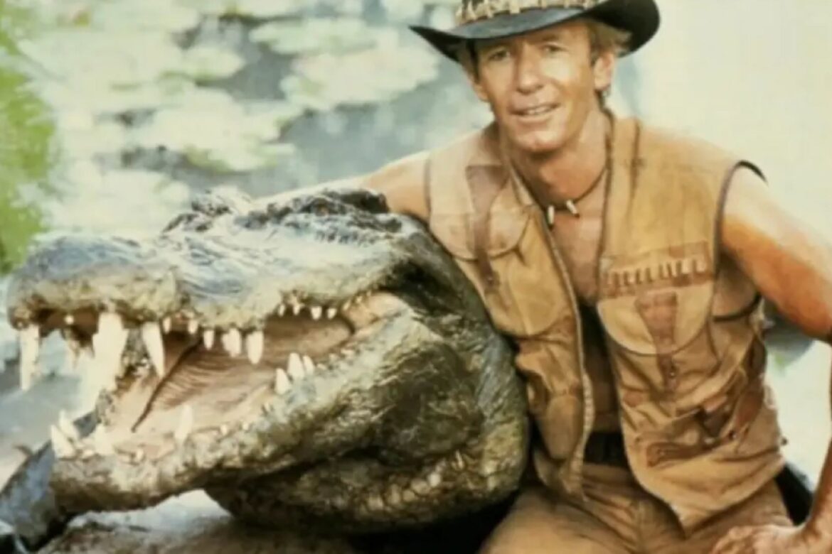 Burt, the giant crocodile who starred in ‘Crocodile Dundee’ alongside Paul Hogan and Linda Kozlowski, dies