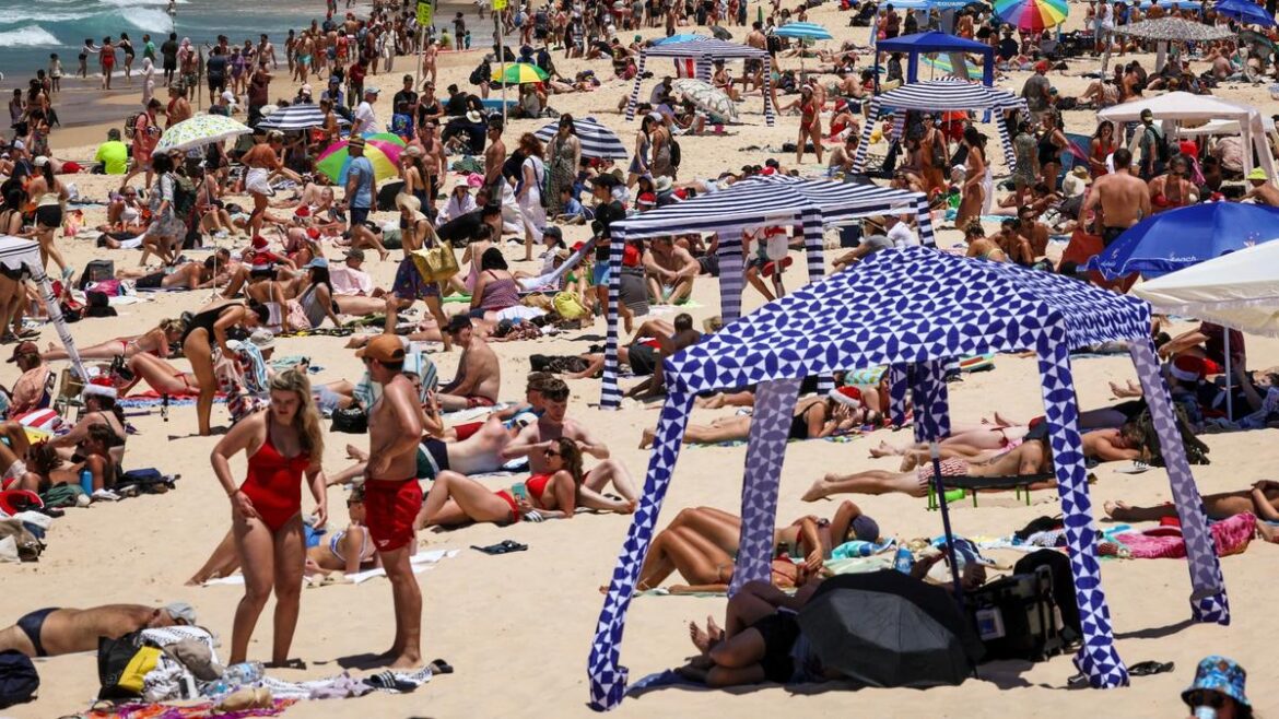 The Aussie beach cabana drama