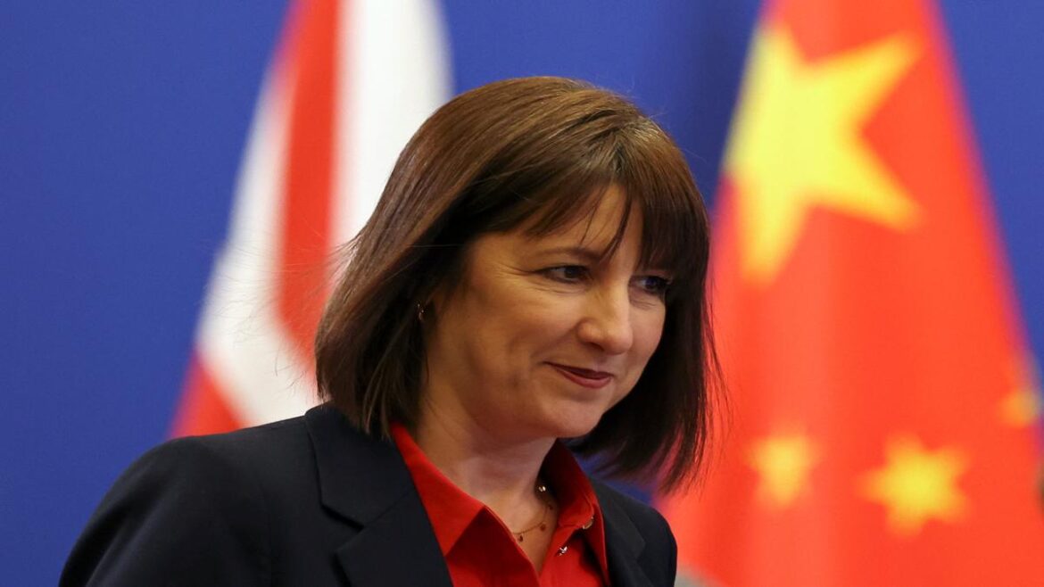 Rachel Reeves slammed for cosying up to China while cheap cars flood UK ‘posing risk to national security’