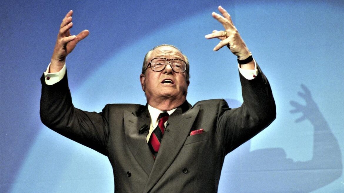 Jean-Marie Le Pen: rabble-rousing co-founder of the French National Front