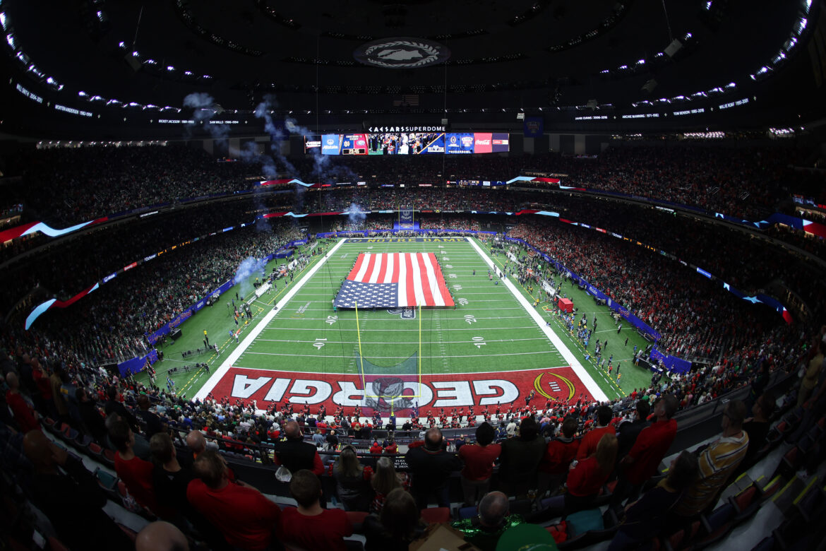 Sugar Bowl holds moment of silence for New Orleans terror attack victims before Georgia-Notre Dame game