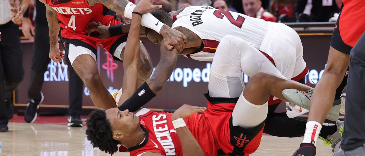 China-Enabling NBA Forced To Hand Down Suspensions To Rockets’ Amen Thompson, Heat’s Terry Rozier After Fight