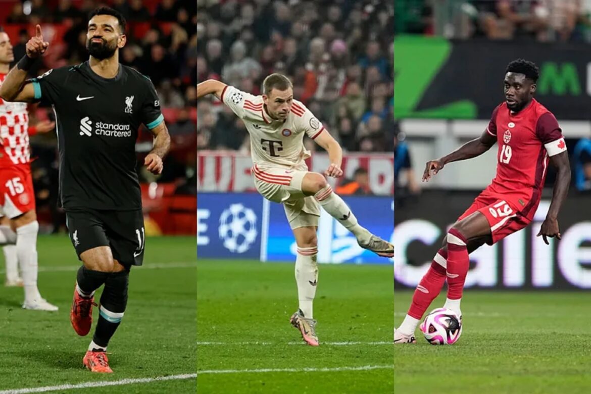 Salah, Alphonso Davies, Kimmich and other stars whose contracts expire in 2025 and can negotiate from January 1