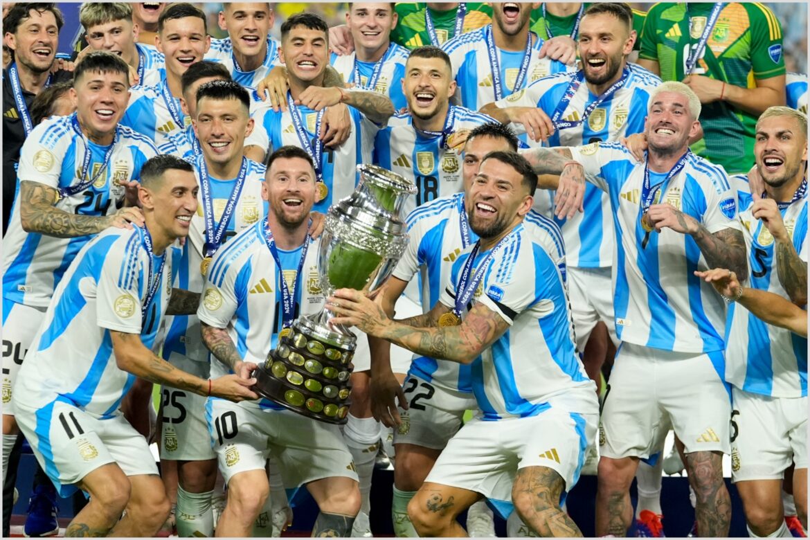 Argentina men’s national football team named AIPS Best Team of 2024